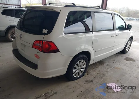 2012 Volkswagen Routan Se из США, поврежденный, VIN 2C4RVABG8CR152112